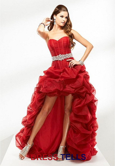 hi low ball gowns